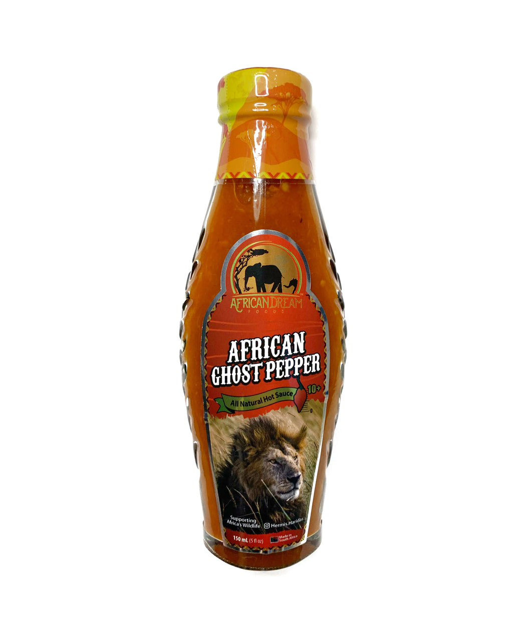 African Ghost Pepper Hot Sauce
