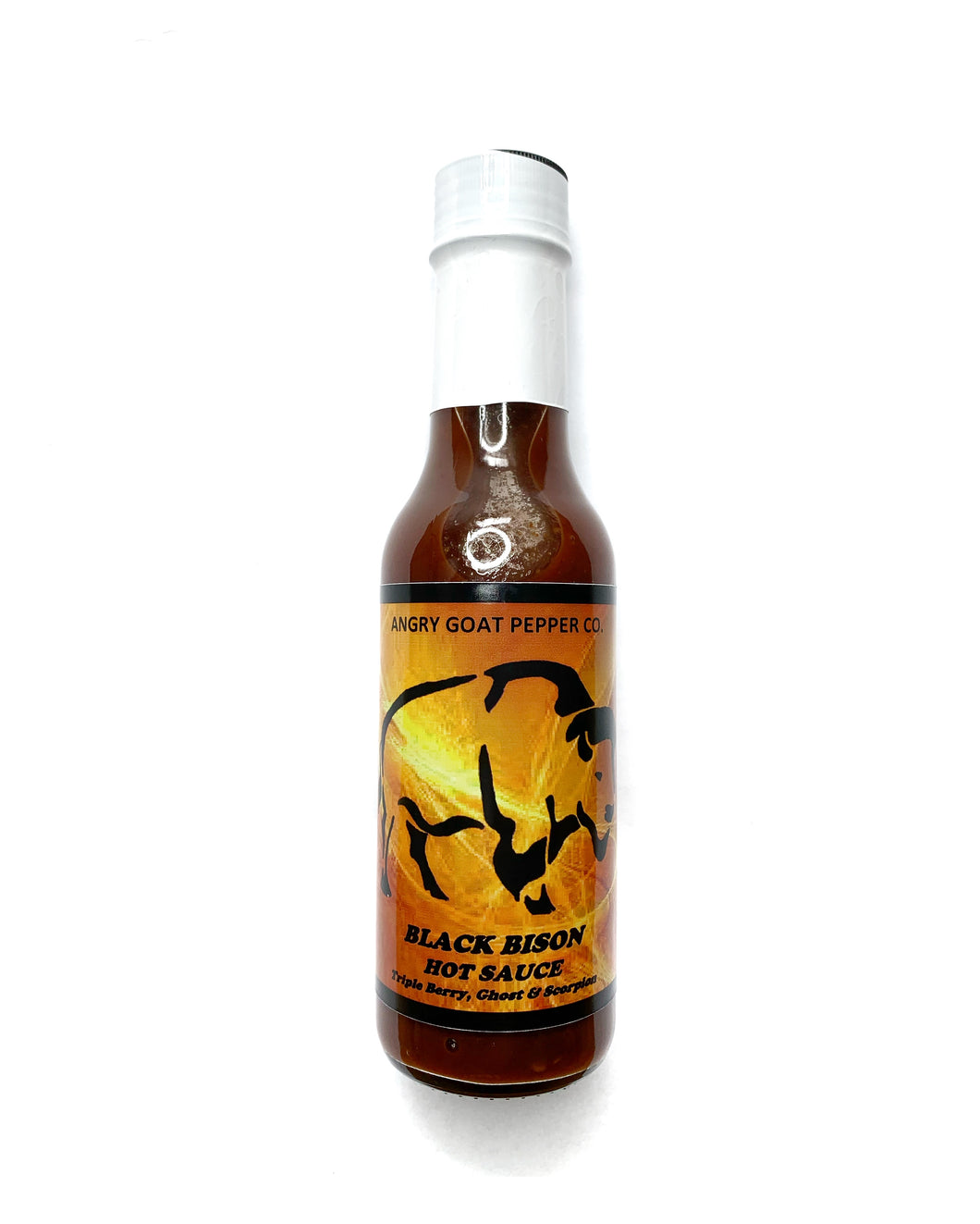 Angry Goat Pepper Co Black Bison Hot Sauce