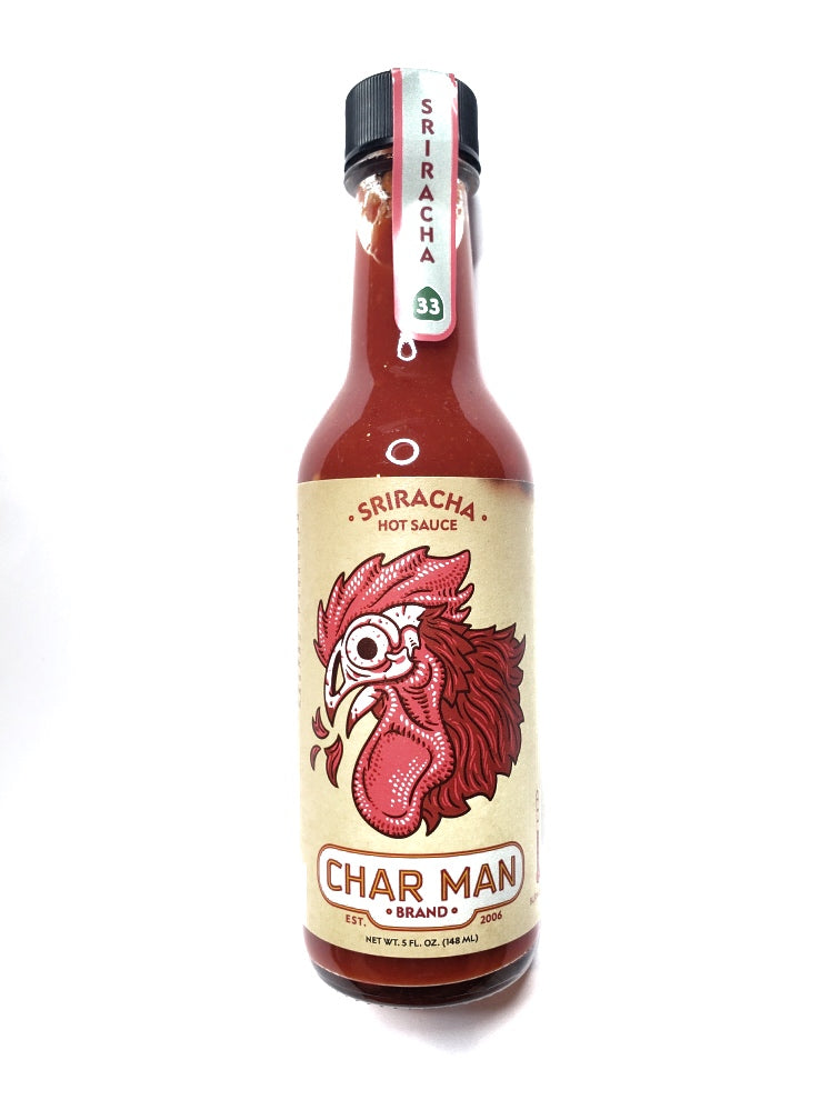 Char Man Sriracha Hot Sauce