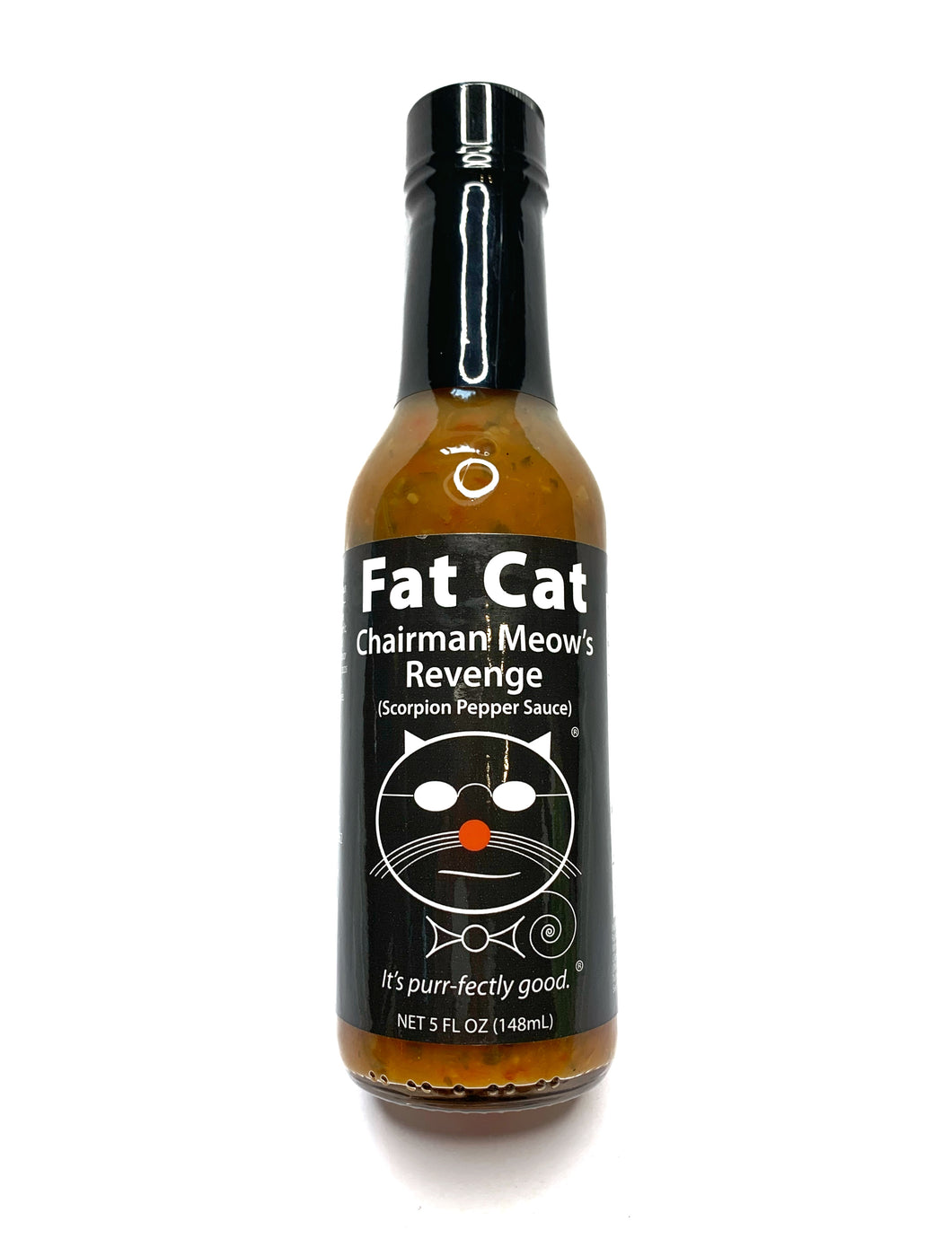 Fat Cat Chairman Meow's Revenge Scorpion Pepper Hot Sauce