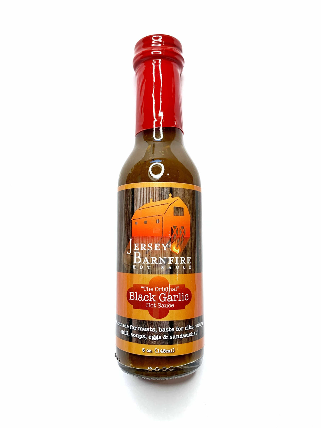 Jersey Barnfire Black Garlic Hot Sauce