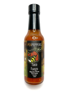 PexPeppers Taco Fuego Hot Sauce
