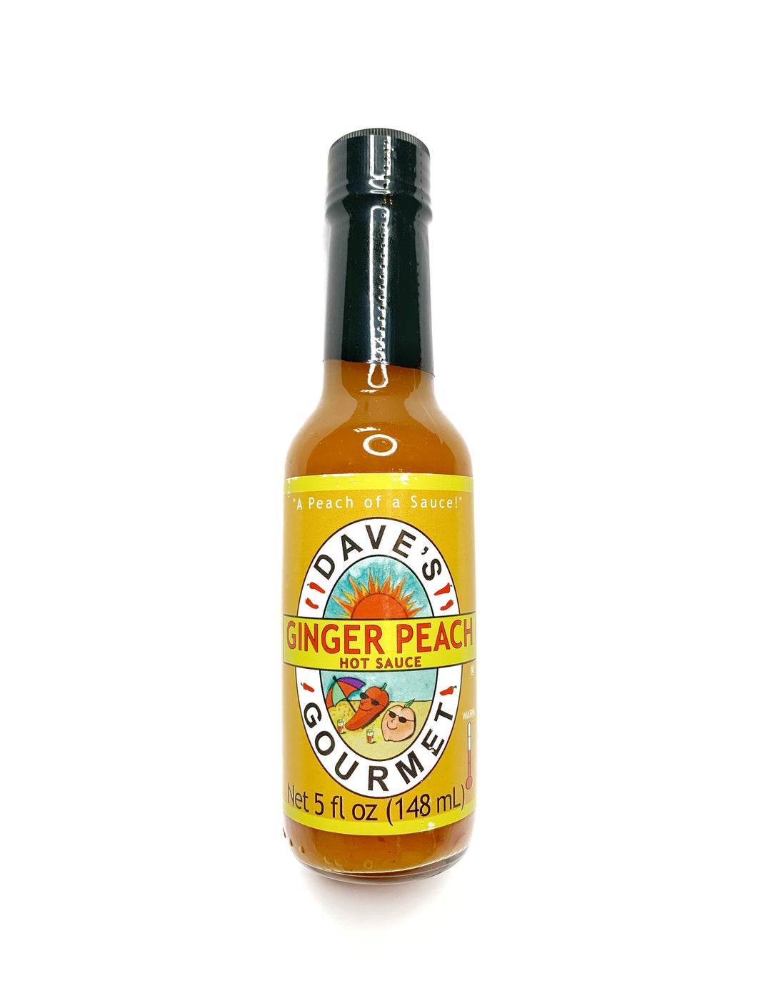 dave's ginger peach hot sauce 