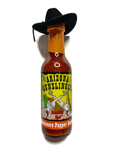 arizone gunslinger habanero pepper hot sauce